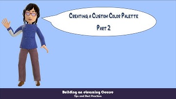 Creating a Custom Color Palette Part 2