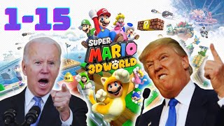 Presidents Play Super Mario 3D World 115 (COMPILATION)