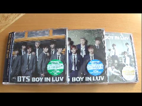 Unboxing BTS (Bangtan Boys) 防彈少年團 2nd Japanese Single BOY IN LUV [All