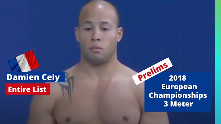 2018 Damien Cely - Team France - European Diving C...