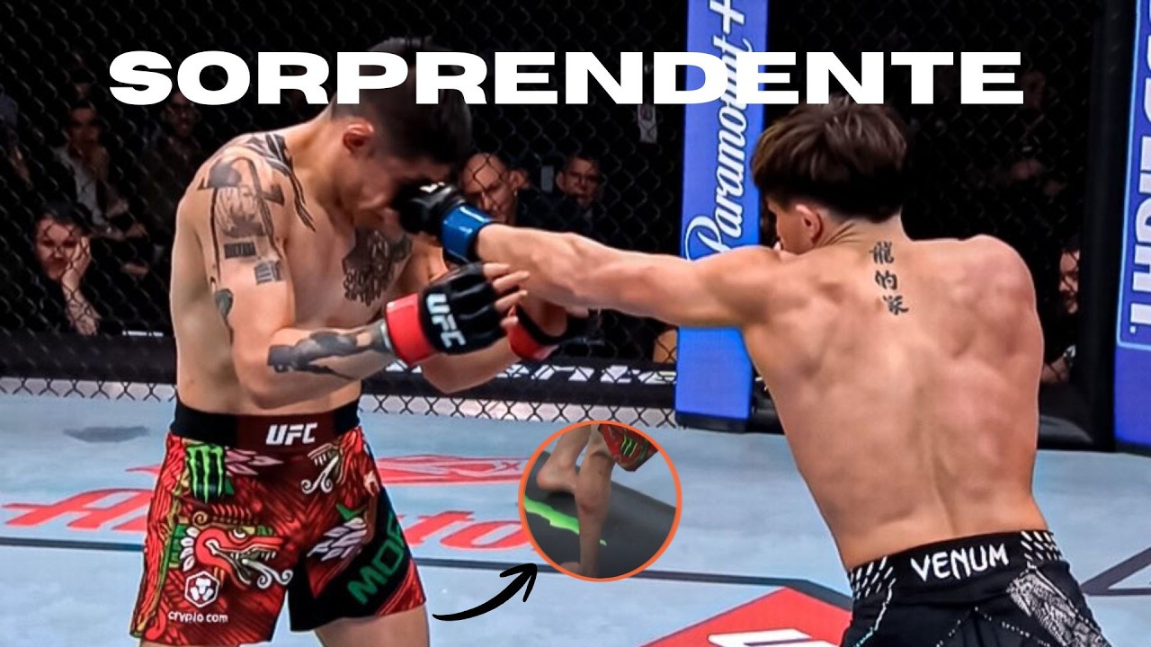 Lo´oner Kavanagh destruye a Brandon Moreno en el UFC México