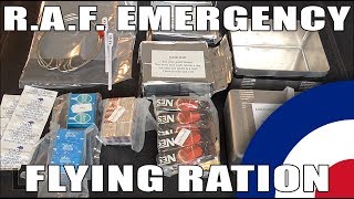 MRE Review: RAF Emergency Flying Ration - Mark 9 - 2009