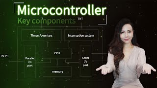 What is a microcontroller / Key components of the microcontroller.#iconechip #component #chip