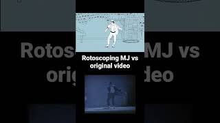 Michael Jackson Black or White Rotoscoping  Behind the scenes