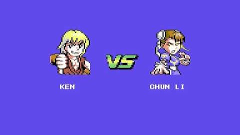 Snk vsCcapcom C64 demo playthrough