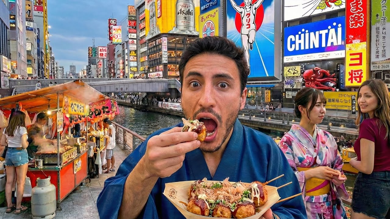 Вы будете очень удивлены, увидев этот город! Совершенно другое лицо Японии: Осака!