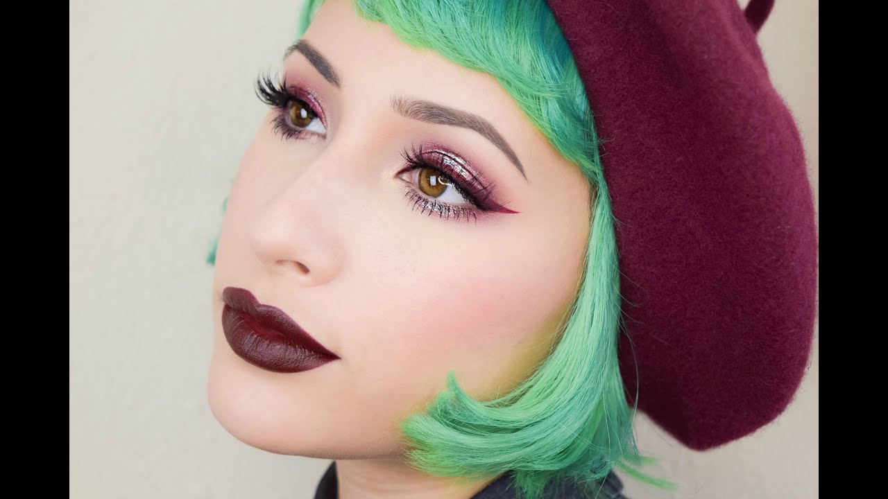 Iced Cranberry Makeup Tutorial