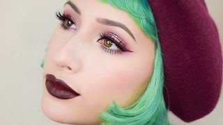 Iced Cranberry Makeup Tutorial