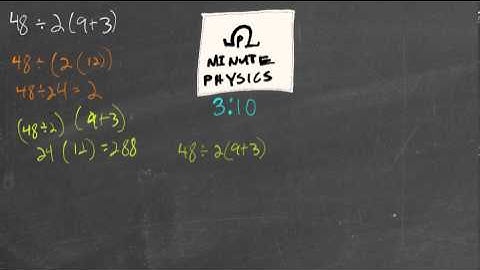 1.2: Order of operations (intro)