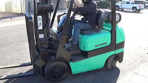 2000 Mitsubishi FGC25K Forklift for Sale in Phoenix, AZ - 5000lb Capacity Forklift