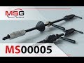 MSG MS00005 - Съемник для демонтажа сальников из распределителя рулевых реек