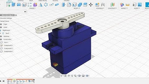 How to Make a Servo Motor In Fusion 360 | Fusion 360 Tutorial