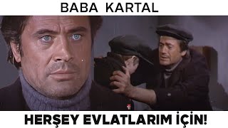 Baba Kartal Türk Filmi | Kartal, Evlatları İçin Kendini Ateşe Atıyor!