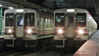 JR107系R8編成 153M 普通 横川行き JR信越本線 高崎駅 発車