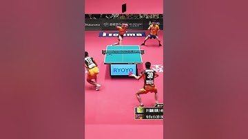 🏓Samurai Speed🥷: Unleashing the Power of Table Tennis Doubles💪 #shorts #viralvideo #pingpong