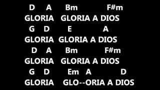 Video thumbnail of "GLORIA A DIOS     KAROI"