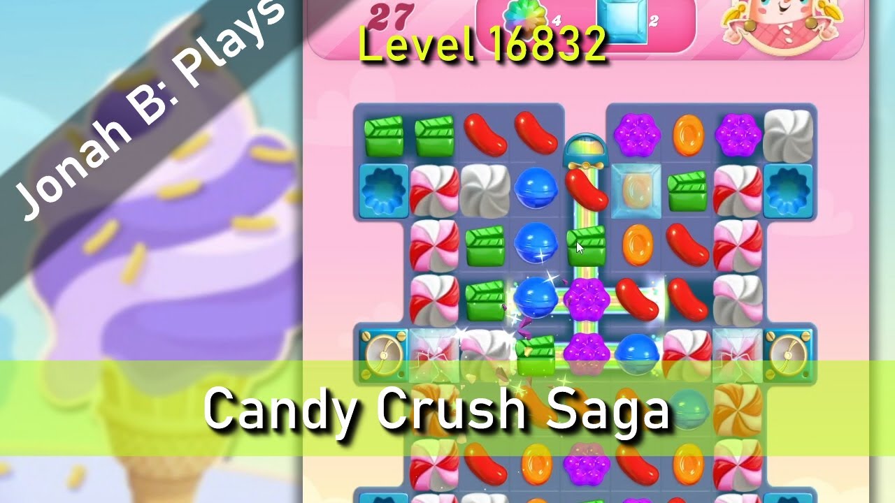 Candy Crush Saga Level 16832 - YouTube