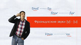 Французские звуки [y] и [u]. Разница в произношении.