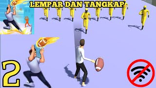 PERMAINAN LEMPAR DAN TANGKAP BOLA - GAME CATCH AND SHOOT LEVEL 18-30(ANDROID,IOS)OFFLINE GAMEPLAY #2 screenshot 2