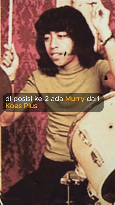 Drummer Terbaik Indonesia 1974 #koesplus #themercy's #godbless