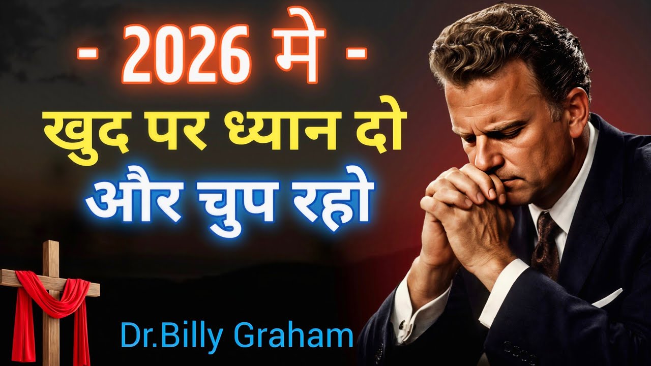2026 में खुद पर ध्यान दो और चुप रहो | Focus on Yourself Stay Silent | Billy Graham Powerful Message