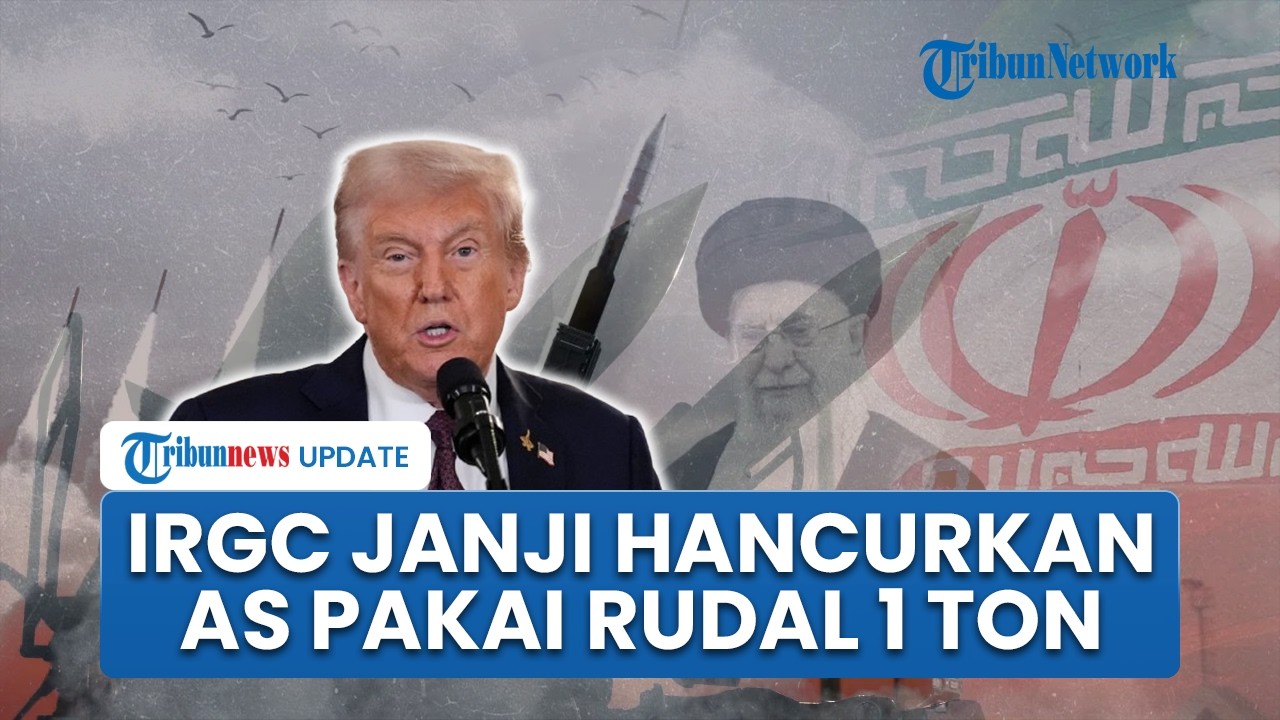 Tak Ada Lagi Serangan Kecil! Komandan IRGC Janji Hancurkan AS & Israel Pakai Rudal Hulu Ledak 1 Ton