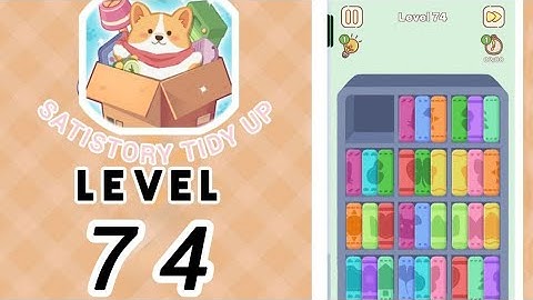 Satistory Tidy Up Level 74 Solution Walkthrough