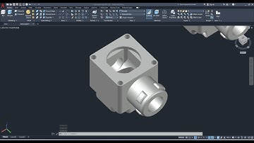 Autodesk, AutoCAD 3D, How to drawing limit switch, sketches #4