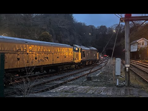 37160 START UP AND THRASH AT BANGOR AND LOTS OF TONES!