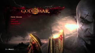 God Of War 3 Title Screen ps3