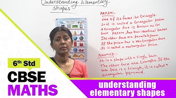 6th Std CBSE Maths Syllabus | understanding elementary shapes | CBSE Maths Part - 146