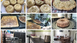 بعد المرض وفشل رجعتلكم بالطاقة الايجابية روتين ينوضك من بلاصتك تنظيف ترتيب طجين دوراة وخبز السميد 
