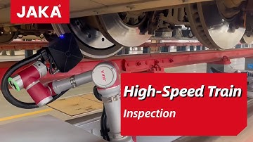 🚆Robotic Inspection of High-Speed Train Improves Efficiency of Train Maintenance