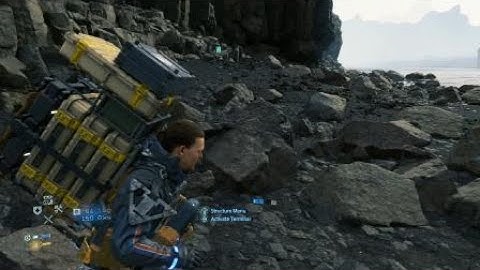 DEATH STRANDING™ | Float across a river to get objective items