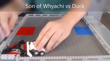 Lego Battlebots Son of Whyachi vs Duck