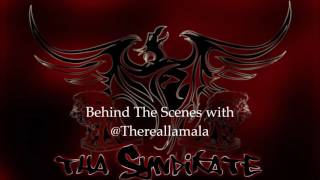 Syndicate G.R.O.U.P. behind the scene shoot with @TheRealLaMala