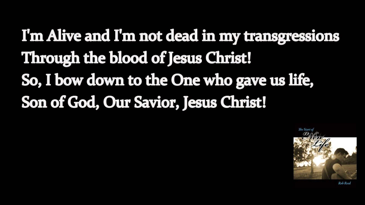 Guarda "I'm Alive" written by Rob Reed and Lance Fooks from Rob Reed's album "The Start of a New Life" su YouTube Guarda "I'm Alive" written by Rob Reed and Lance Fooks from Rob Reed's album "The Start of a New Life" su YouTube