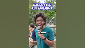 Made a beat with his voice! 😆 #beatbox #loopstation #
