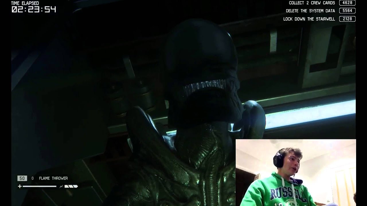 Alien Isolation Funny Moment! :D - YouTube