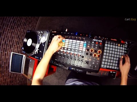 remixvideo with akai apc40