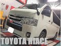 トヨタ ハイエースディーゼル(約9万キロ) ATF圧送交換(コンタミチェック実施車両)・オイルパン＆ストレーナー等の交換 ワコーズ ATF プレミアムS トルコン太郎  豊橋市 さとう商会