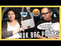 BUMILI AKO NG MAMAHALING BAG PRANK!! NAPAGALITAN AKO! HAHAHA!