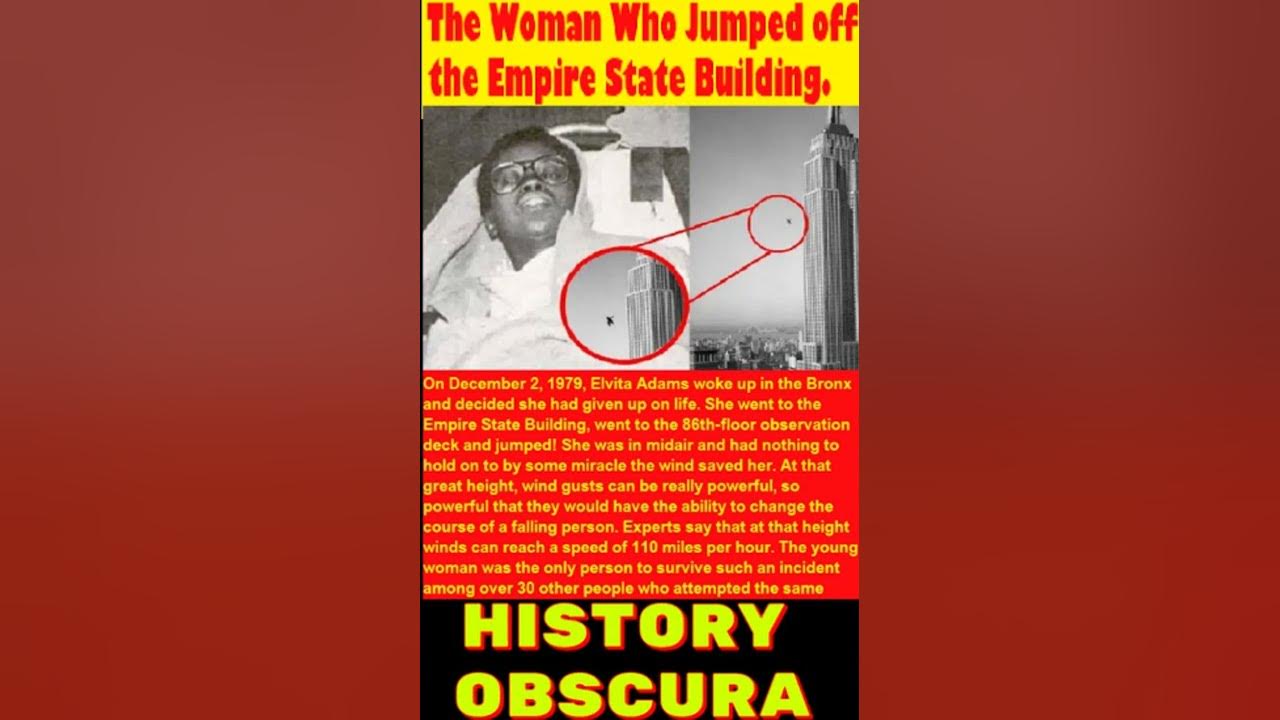Elvita Adams Jumped off the Empire State Building and Survived 