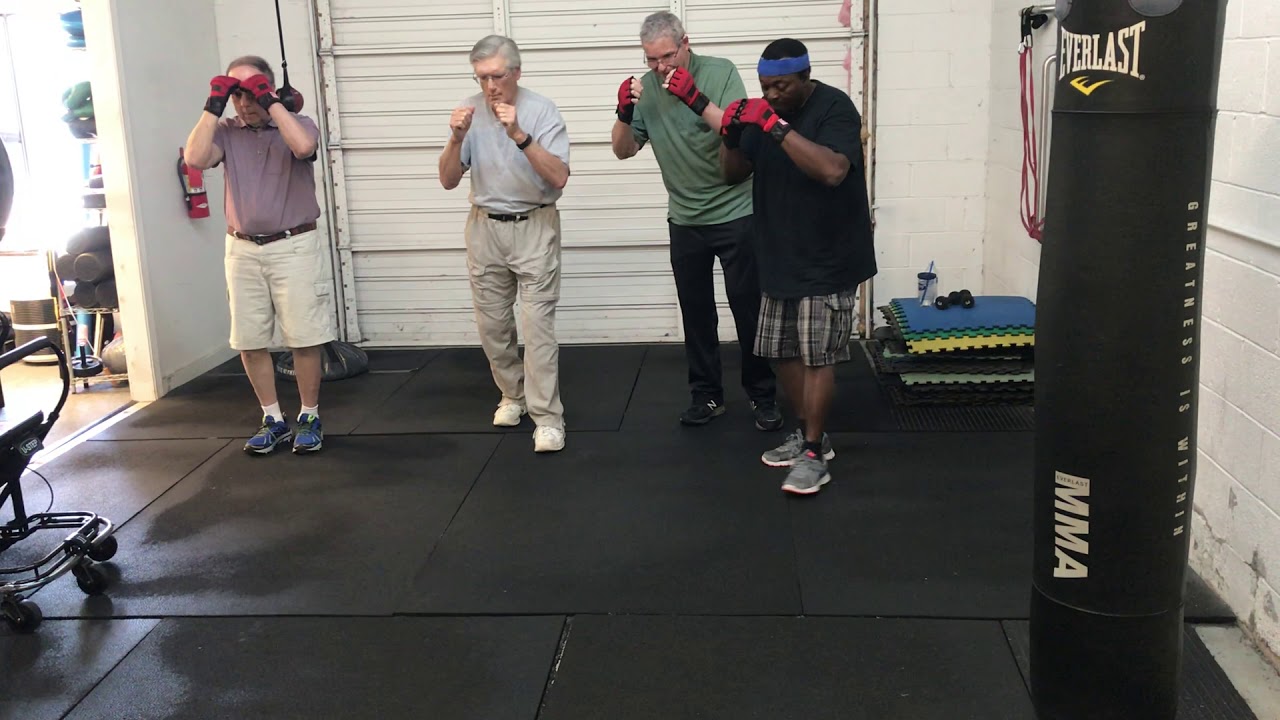 Rock steady boxing footwork drills YouTube