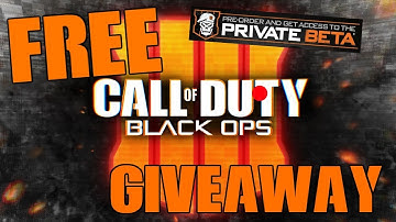 HOW TO WIN A BO4 BETA CODE *NO CLICKBAIT*