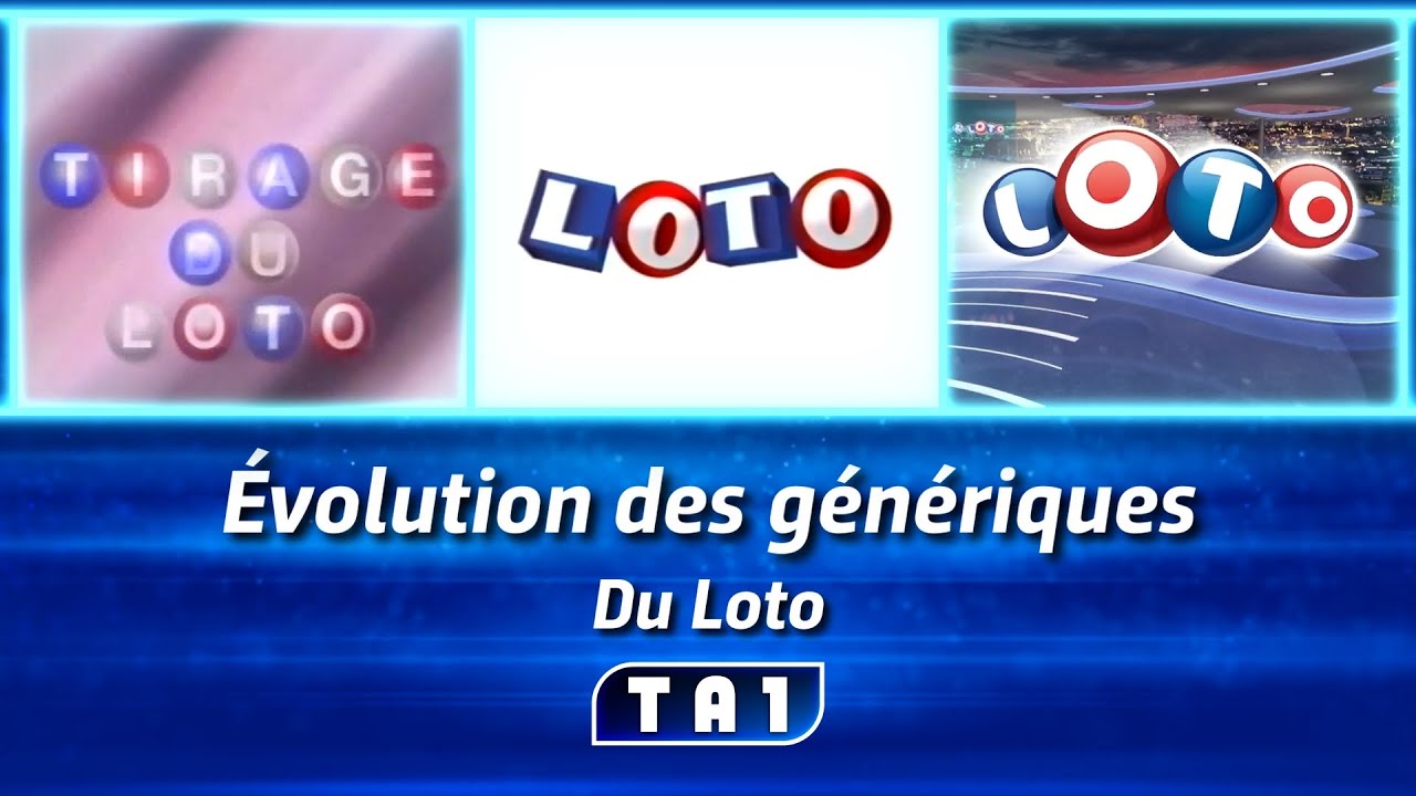 Évolution des génériques du Loto
