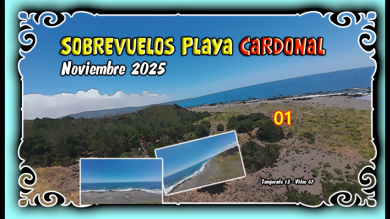 202511 - Sobrevuelos Playa Cardonal - Video 1 - YouTube