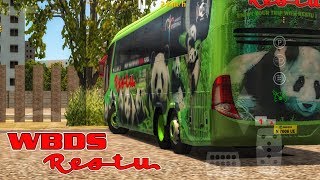 Restu Panda G7 1200 Skin || World Bus Driving Simulator ( WBDS ) screenshot 3