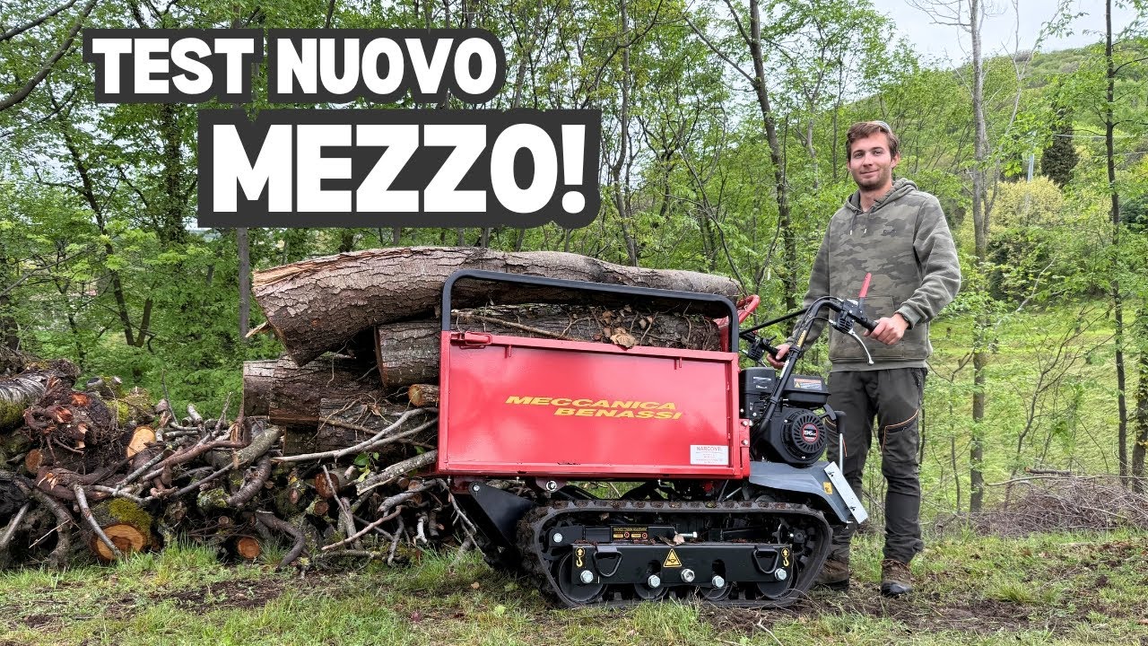 MOTOCARRIOLA BENASSI MB500: Test estremo e recensione! | Finetti (VR)