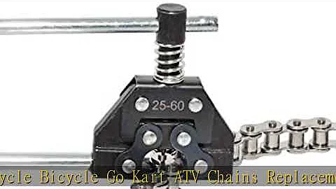 AZSSMUK Roller Chain Breaker Cutter Tool #25#35#41#40#50#60 415H,428H, 520,530 for Motorcycle Bicyc